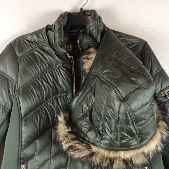 MICHAEL Michael Kors Down Full Zip Jackets Sz M - Picture 11 of 13